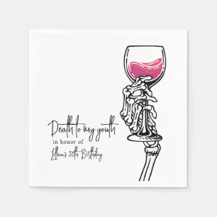 Death to My Youth Napkin