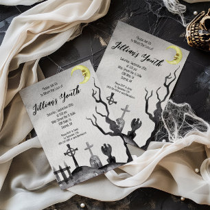 Death to My Youth, Twenties, Birthday Party Invitation