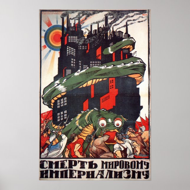 Death to World Imperialism Poster (Front)