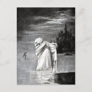 Death Upon the Ice postcard