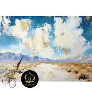 Death Valley Desert California Travel Decoupage Tissue Paper