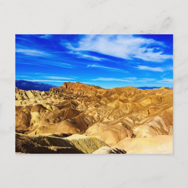 Death Valley Desert Postcard (Front)
