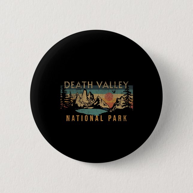 Death Valley National Park  2 Inch Round Button (Front)