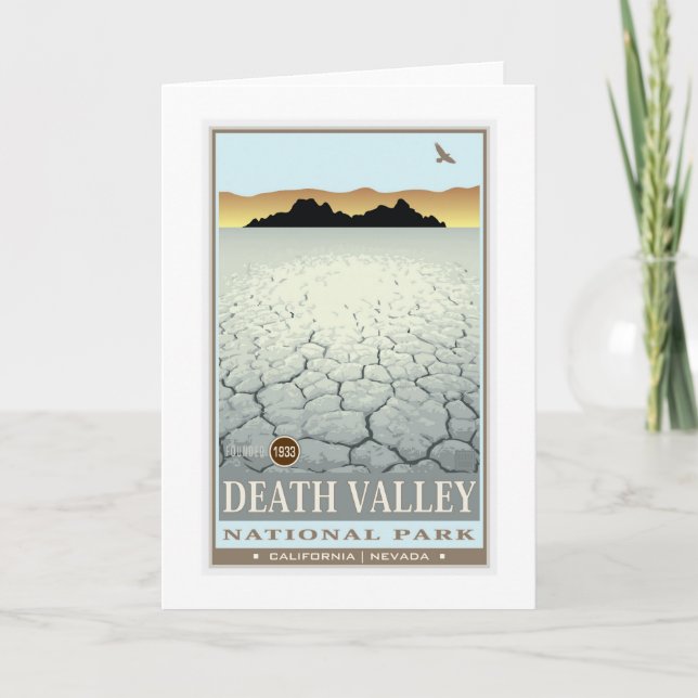 Death Valley National Park 3 Card (Front)