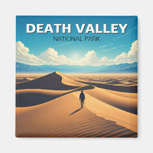 Death Valley National Park California Hiker Magnet