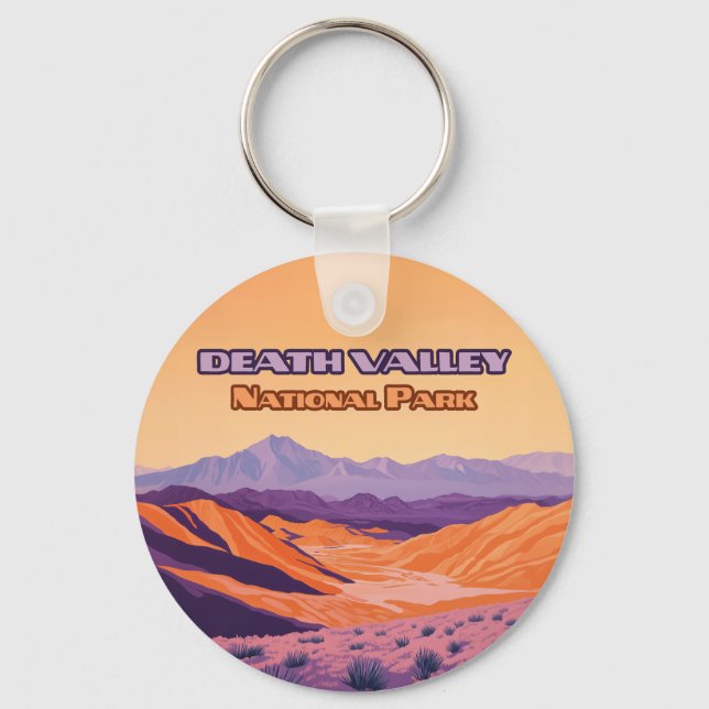 Death Valley National Park California Nevada Keychain (Front)