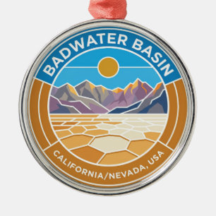 Death Valley National Park California/Nevada Metal Ornament