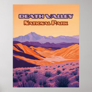 Death Valley National Park California Nevada Poster