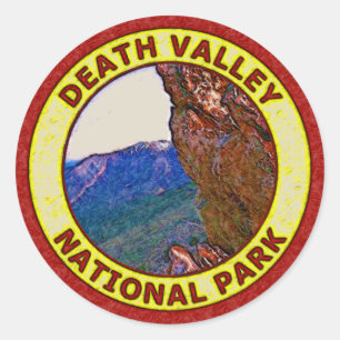 Death Valley National Park Classic Round Sticker