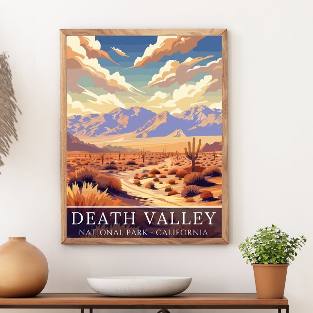 Death Valley National Park Desert Landscape Poster (Creator Uploaded)