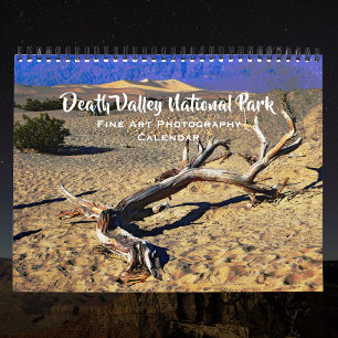 Death Valley National Park Fine Art Photography Calendar