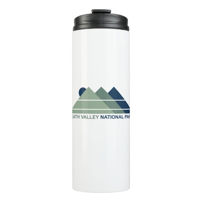 Death Valley National Park Mountain Sun Thermal Tumbler (Front)