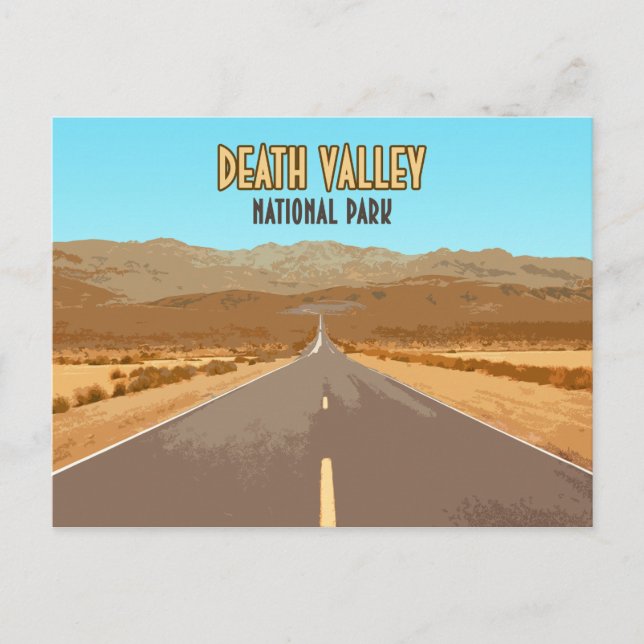 Death Valley National Park Nevada California Postcard (Front)