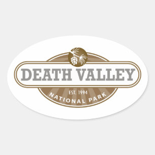 Death Valley National Park Oval Sticker