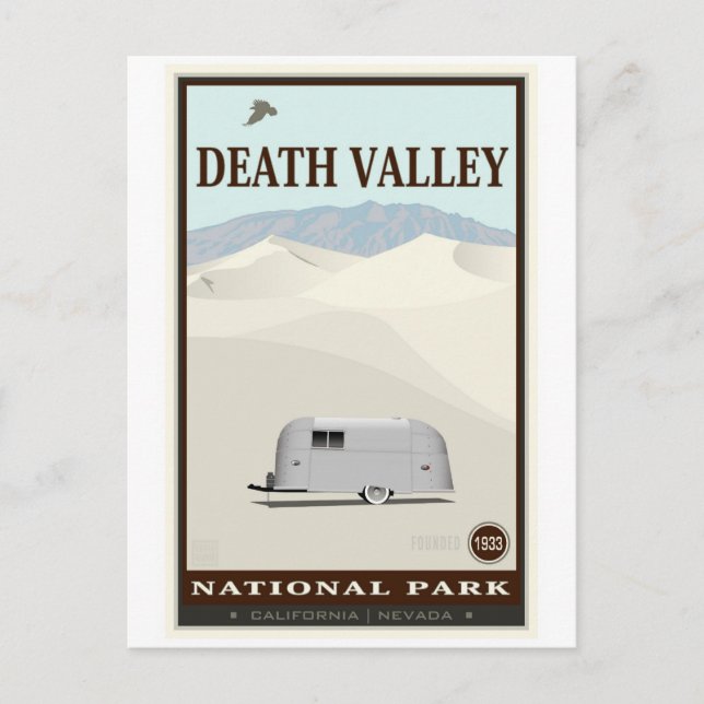 Death Valley National Park Postcard (Front)