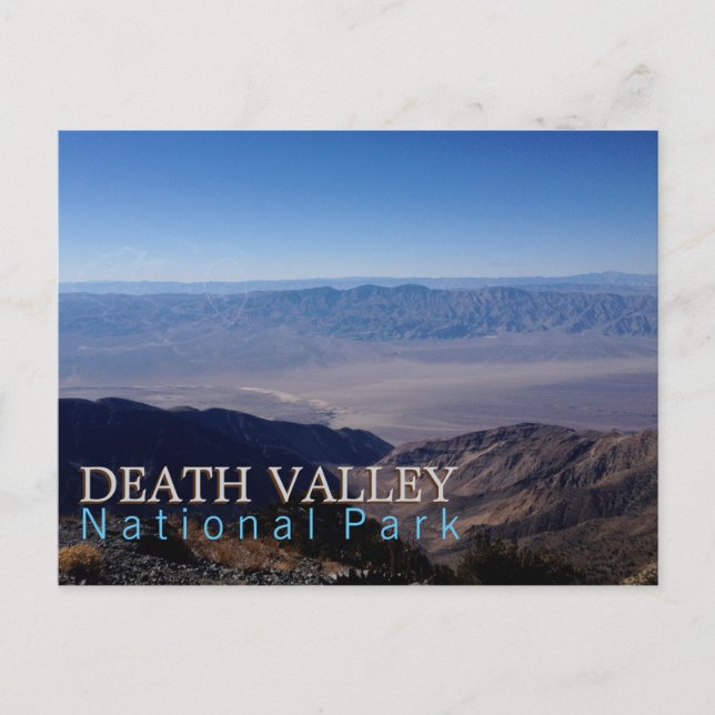 Death Valley National Park Postcard (Front)