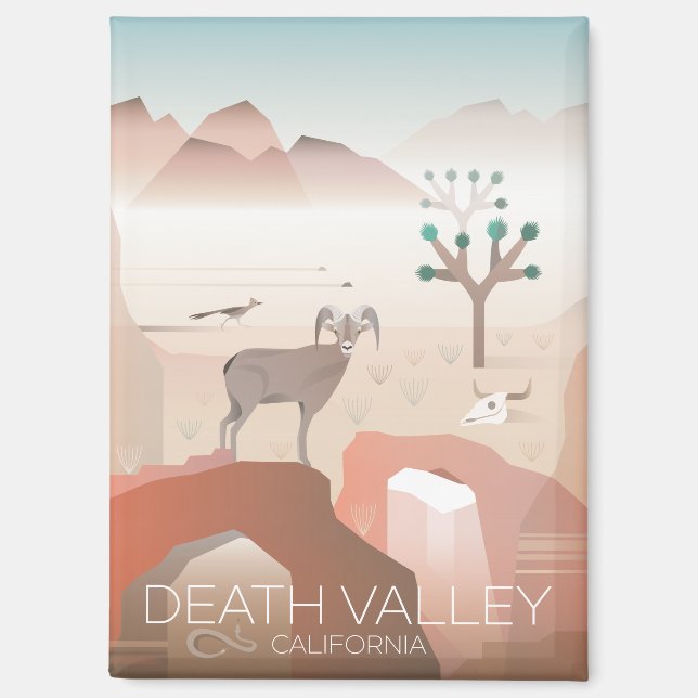 Death Valley National Park Refrigerator Magnet (Front)