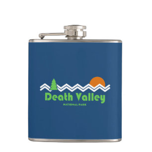 Death Valley National Park Retro Hip Flask