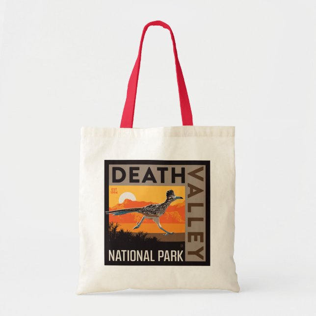 Death Valley National Park | Roadrunner Tote Bag (Front)