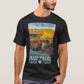 Death Valley National Park Service Vintage Travel  T-Shirt