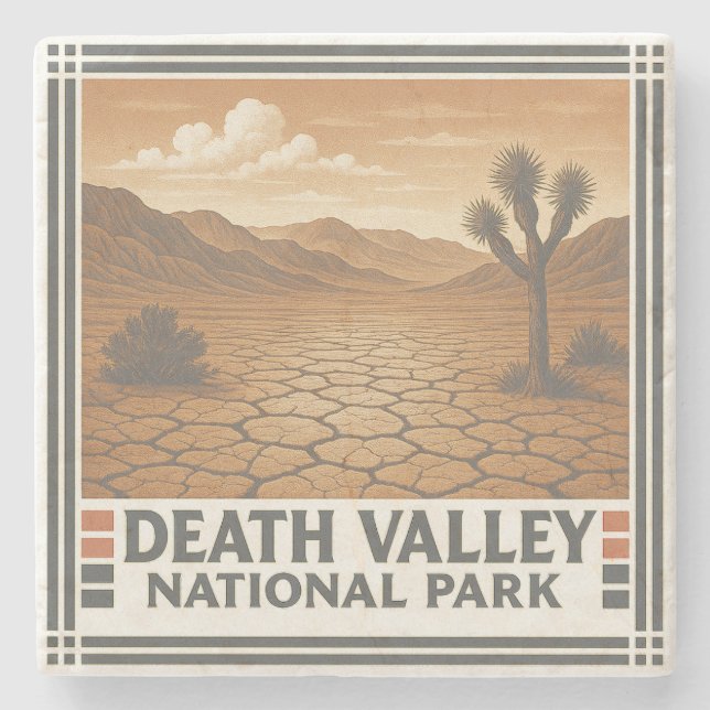Death Valley National Park Stone Coaster (Front)