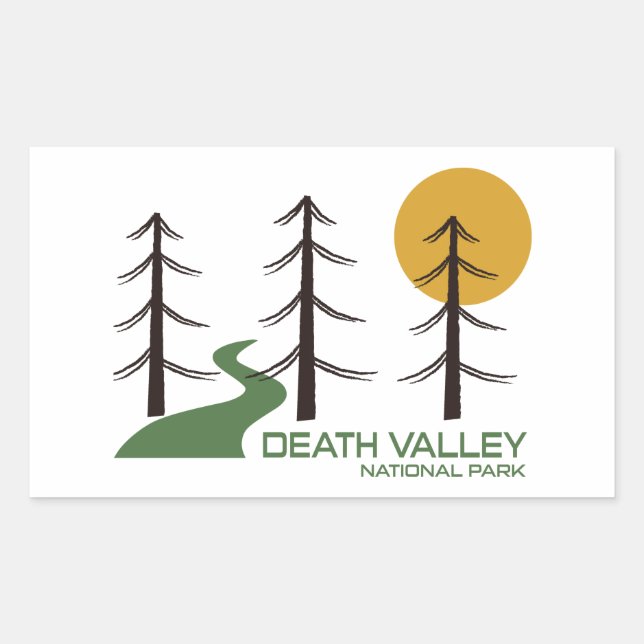 Death Valley National Park Trail Sticker (Front)
