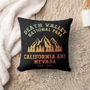 Death Valley National Park USA Gradient Throw Pillow