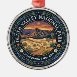 Death Valley National Park USA Metal Ornament