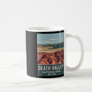 Death Valley National Park Vintage Camping Hiking  Coffee Mug
