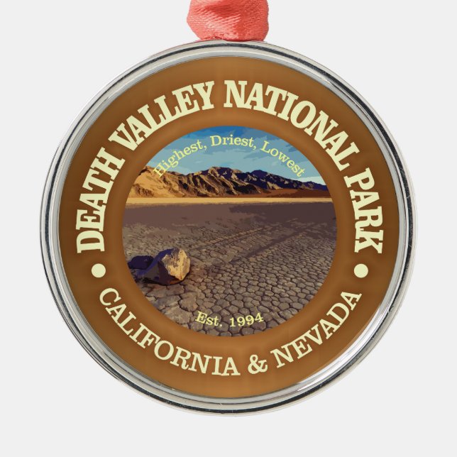 Death Valley NP2 Metal Ornament (Front)