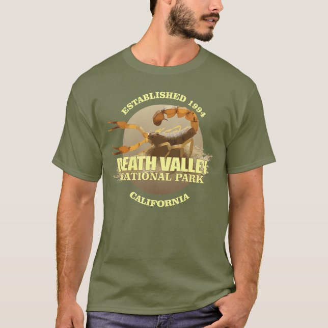 Death Valley NP (Scorpion) WT T-Shirt (Front)