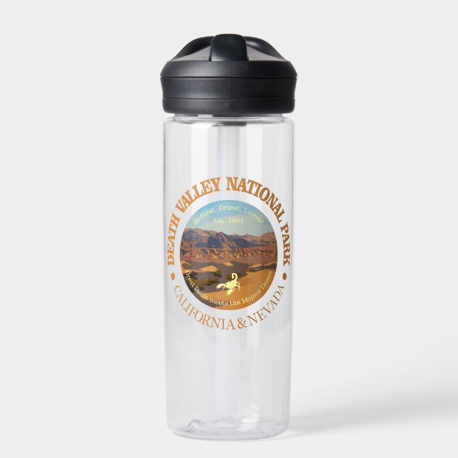 Death Valley NP Water Bottle (Front)