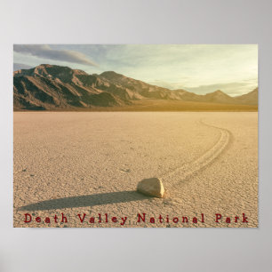 Death Valley Racetrack Playa Poster