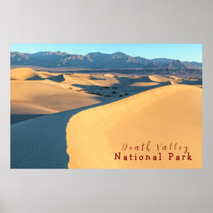 Death Valley Sand Dunes Poster