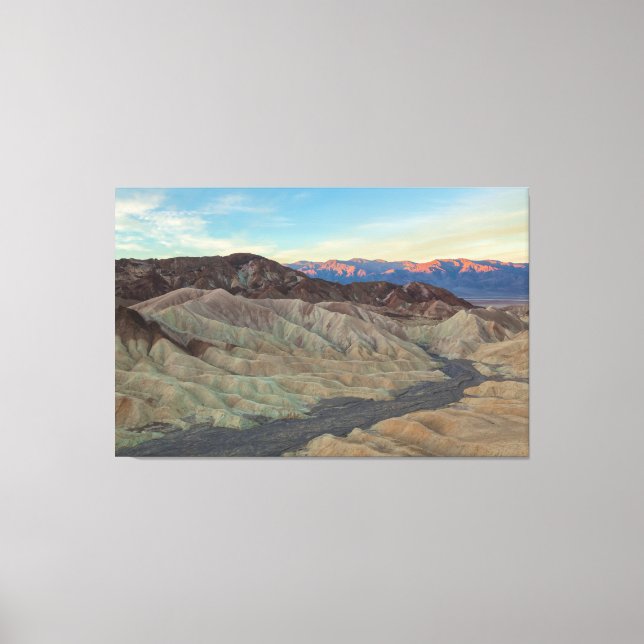 Death Valley Sunrise Canvas Print (Front)