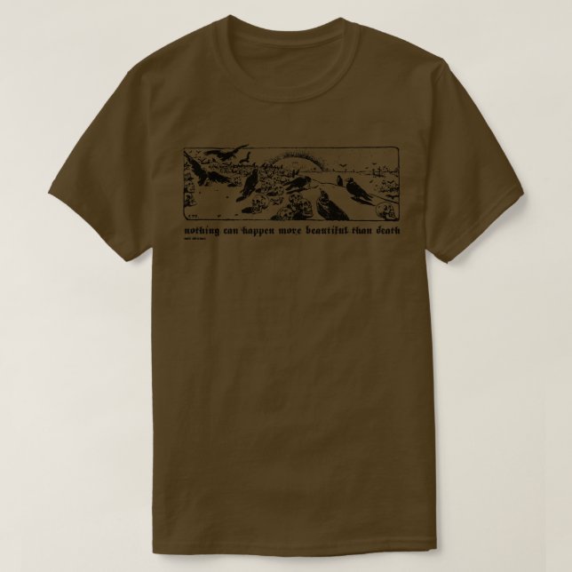 Death Walt Whitman TShirt (Design Front)
