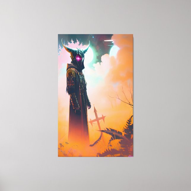 Death Warmed Over Canvas Print (Front)