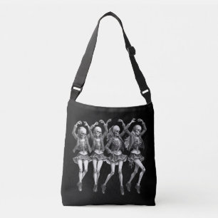 Death Women Dance Crossbody Bag