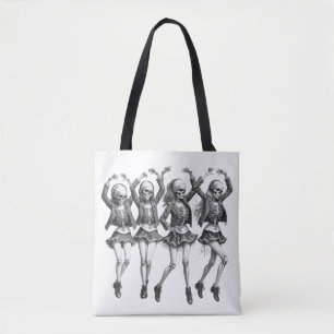 Death Women Dance Tote Bag