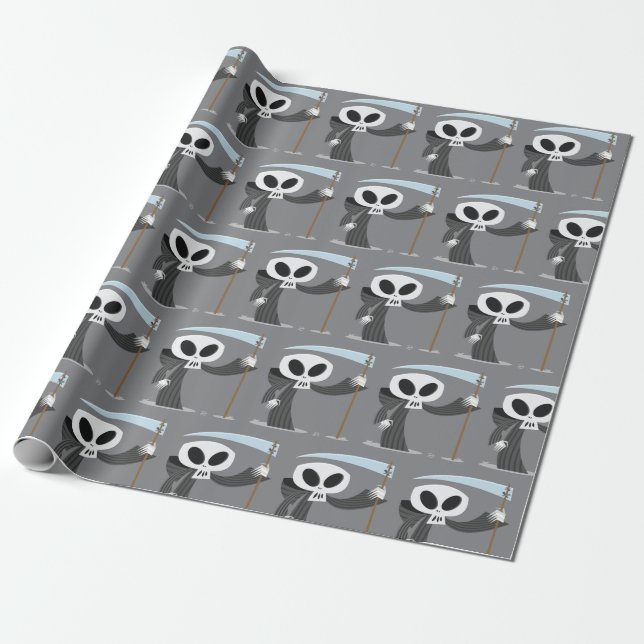 Death - Wrapping Paper (Unrolled)