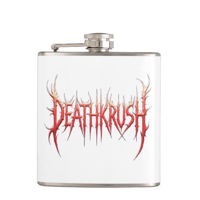 Deathkrush - Hip flask (Front)