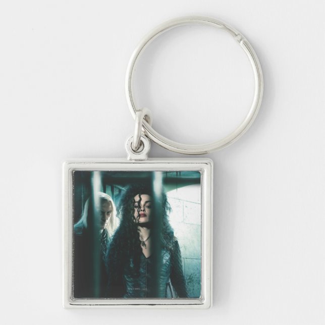 Deathly Hallows - Bellatrix & Lucius Keychain (Front)
