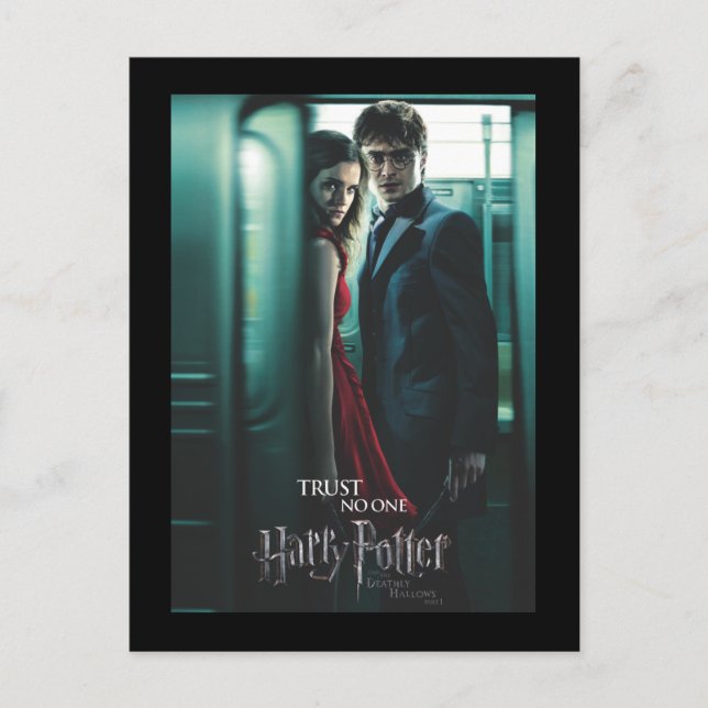 Deathly Hallows - Harry and Hermione Postcard (Front)