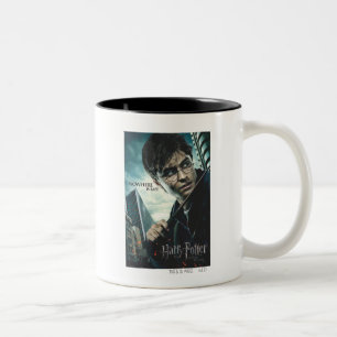 Deathly Hallows - Harry Two-Tone Coffee Mug