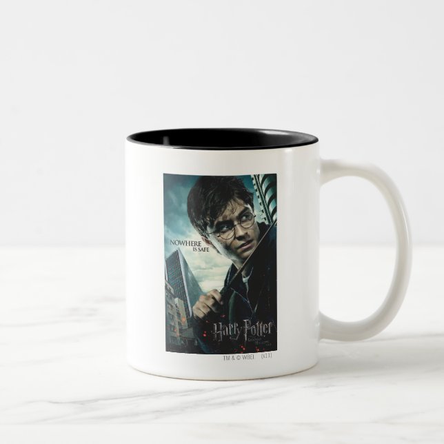 Deathly Hallows - Harry Two-Tone Coffee Mug (Right)