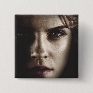 Deathly Hallows - Hermione 2 Inch Square Button