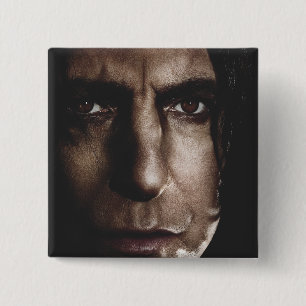 Deathly Hallows - Snape 2 Inch Square Button