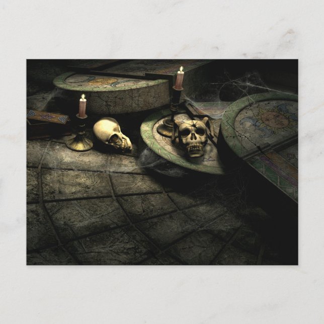 Deaths Domain Gothic Art Postcard (Front)