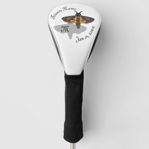 Death's Hawk Head Monogram Golf Head Cover
