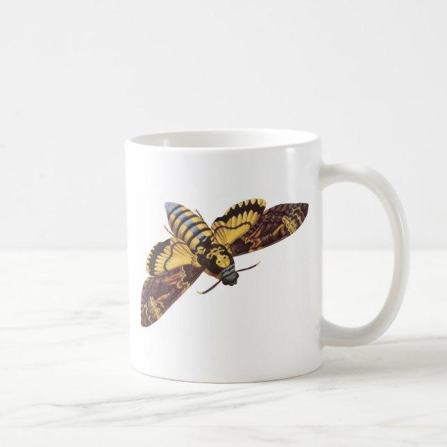 Death's Head Hawk Moth Coffee Mug (Right)